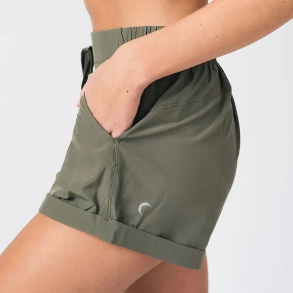 ZYIA Shorts Zyia Cs Olive Summer Shorts Poshmark